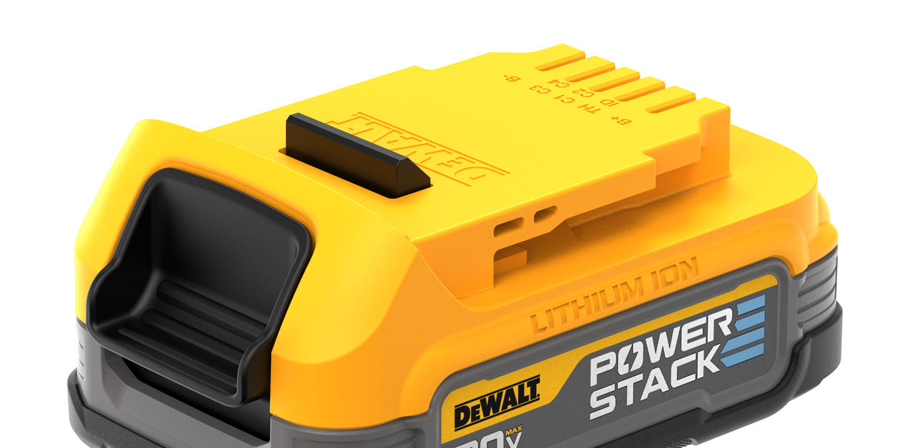 DEWALT presenta la batería Powerstack de 18V 5Ah con una tecnología  revolucionaria - Material Eléctrico - CdeComunicacion.es