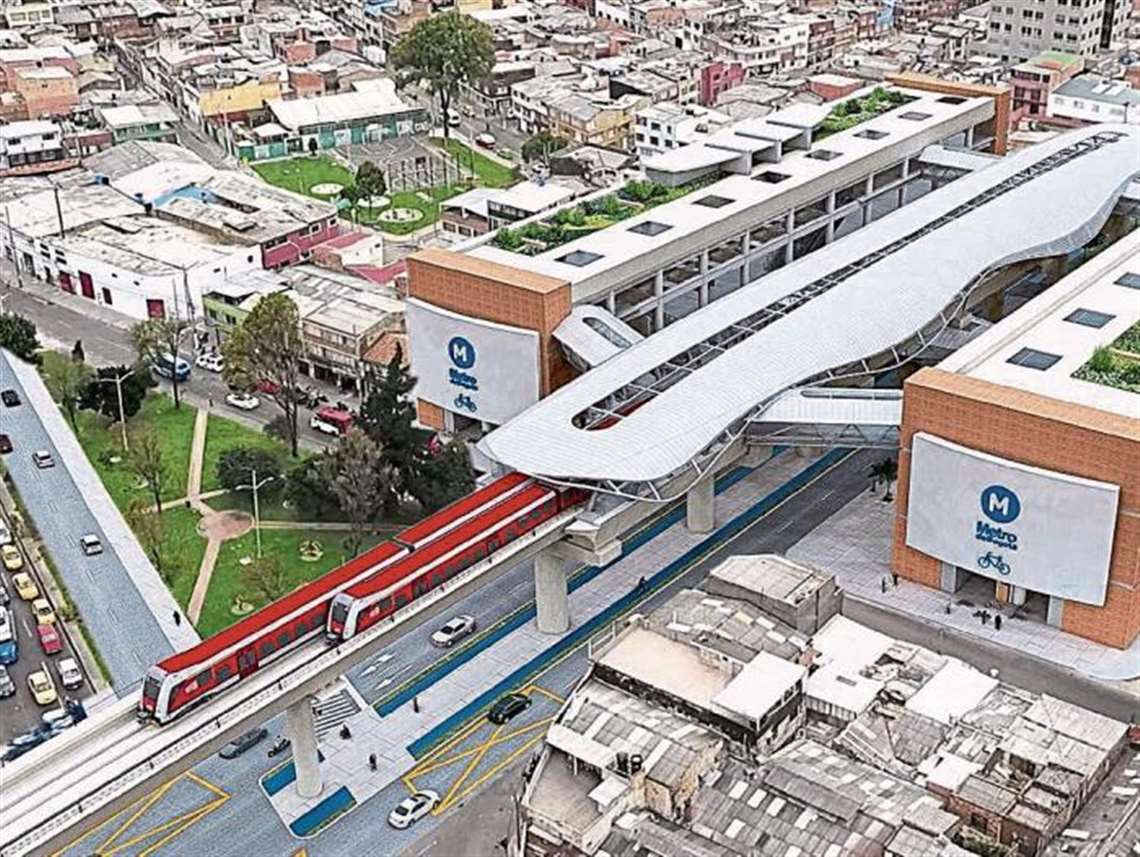 Metro Bogotá (Render línea 1)