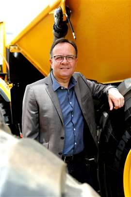Cleber Carvalho, CEO de la división de maquinaria de Tracbel, distribuidor de Volvo CE en Brasil