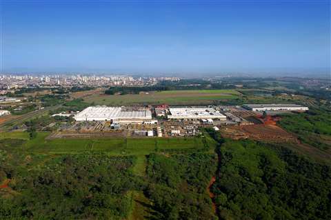 Fábrica de Caterpillar Brasil en Piracicaba.