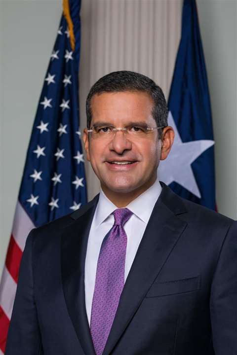 O governador de Porto Rico, Pedro Pierluisi