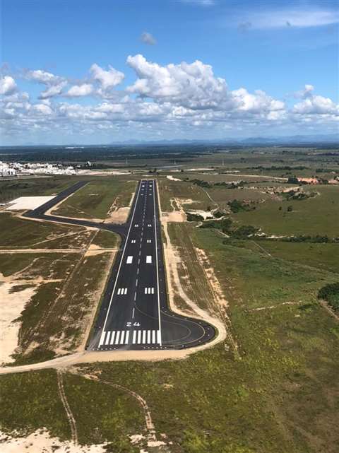 El estado de Esírito Santo concluyó las obras en el Aeroporto Regional de Linhares. 