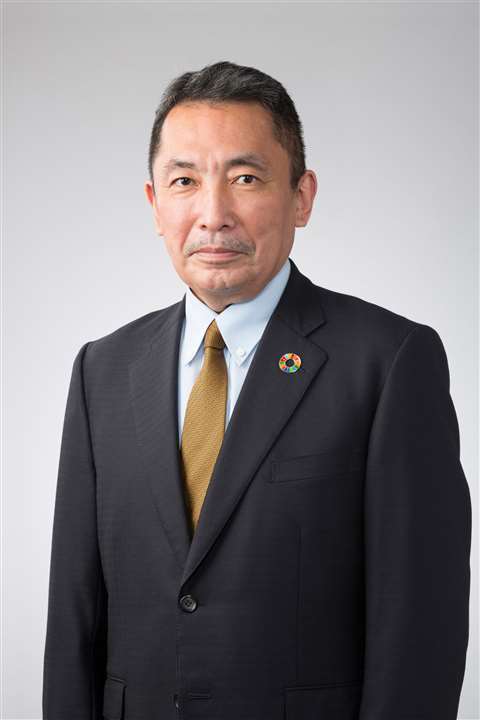 Sonosuke Ishii, presidente de Hitachi Construction Machinery Americas Inc.