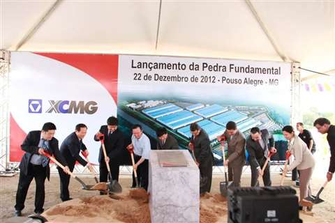 Inauguración obras XCMG Brasil