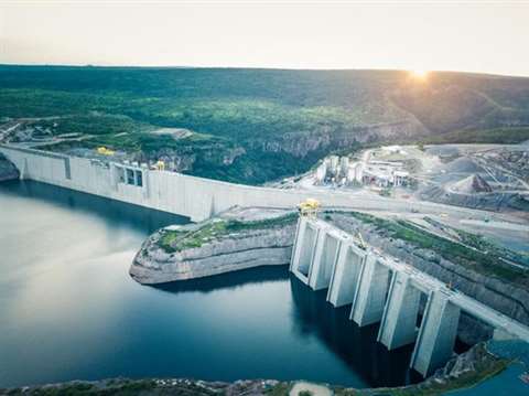 Aprovechamiento hidroeléctrico (AH) de Lauca. (Crédito: Divulgação)